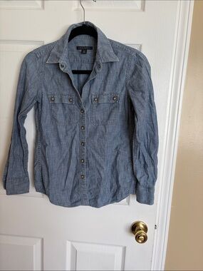 Banana Republic Blue Button Down Shirt